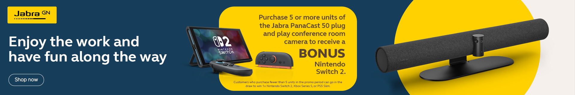 Jabra PanaCast 50 + Console BONUS